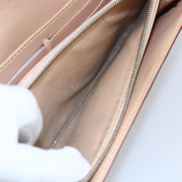 LOUIS VUITTON Multicolor Portefeiulle Sarah Wallet Black M60668 LV Auth 144715