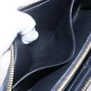LOUIS VUITTON Monogram Empreinte Zippy Wallet Wallet Black M61864 LV Auth 144716-20