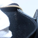LOUIS VUITTON Monogram Empreinte Zippy Wallet Wallet Black M61864 LV Auth 144716-12
