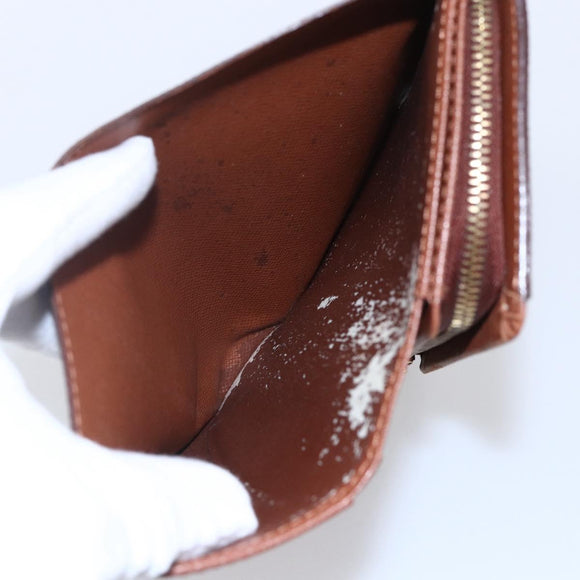 LOUIS VUITTON Monogram Porte Monnaie Billets Tresor Wallet M61730 LV Auth 144718