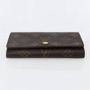 LOUIS VUITTON Monogram Porte Monnaie Billets Tresor Wallet M61730 LV Auth 144718-6