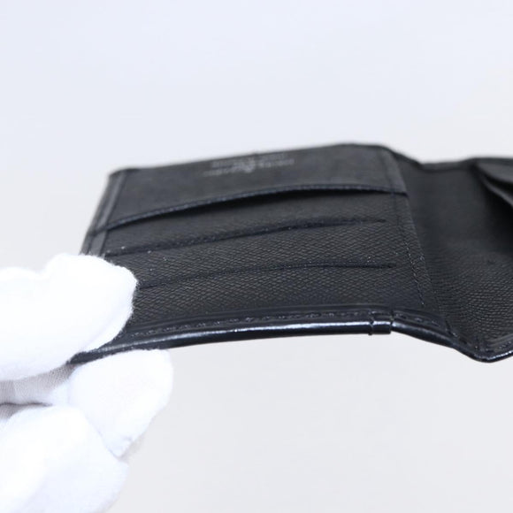 LOUIS VUITTON Epi Organizer De Poch Card Case Black M63582 LV Auth 144721