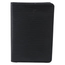 LOUIS VUITTON Epi Organizer De Poch Card Case Black M63582 LV Auth 144721-13