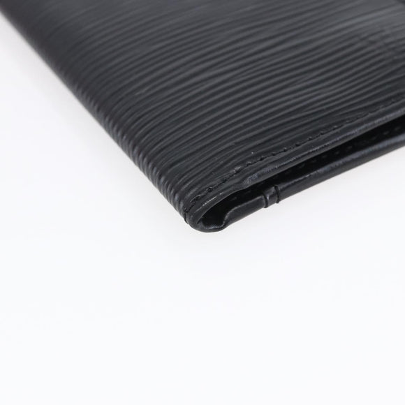 LOUIS VUITTON Epi Organizer De Poch Card Case Black M63582 LV Auth 144721