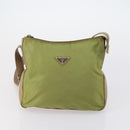 PRADA Pouch Bag Nylon 3 Set Green Khaki Light green Auth 144723-15
