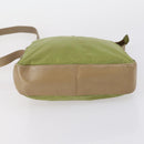 PRADA Pouch Bag Nylon 3 Set Green Khaki Light green Auth 144723-20