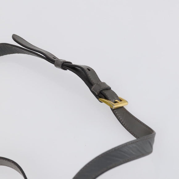 PRADA Pouch Bag Nylon 3 Set Green Khaki Light green Auth 144723