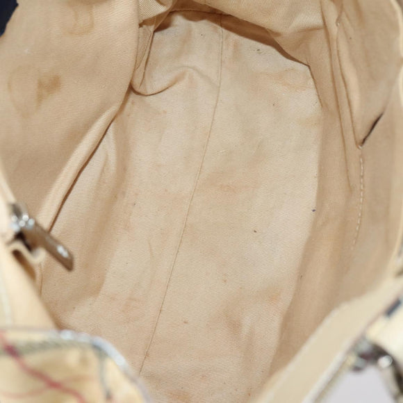 LOUIS VUITTON Burberry Monogram Nova Check Bag Canvas 3 Set Black Auth 144724