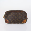 LOUIS VUITTON Burberry Monogram Nova Check Bag Canvas 3 Set Black Auth 144724-17