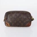 LOUIS VUITTON Burberry Monogram Nova Check Bag Canvas 3 Set Black Auth 144724-18