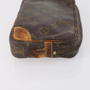 LOUIS VUITTON Burberry Monogram Nova Check Bag Canvas 3 Set Black Auth 144724-19