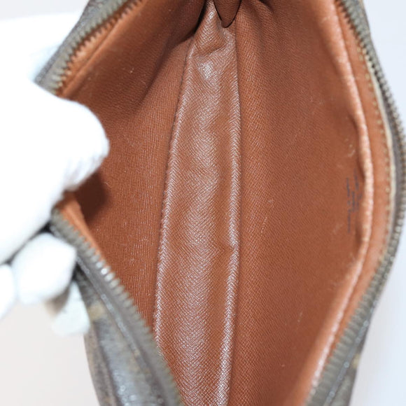 LOUIS VUITTON Burberry Monogram Nova Check Bag Canvas 3 Set Black Auth 144724