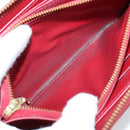 LOUIS VUITTON Epi Vernis Taiga Wallet 7 Set Red Black Brown LV Auth 144728-17