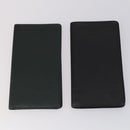 LOUIS VUITTON Epi Vernis Taiga Wallet 7 Set Red Black Brown LV Auth 144728-2