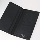 LOUIS VUITTON Epi Vernis Taiga Wallet 7 Set Red Black Brown LV Auth 144728-5