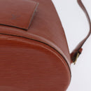 LOUIS VUITTON Epi Coblanc Shoulder Bag Brown M52293 LV Auth 144761-14