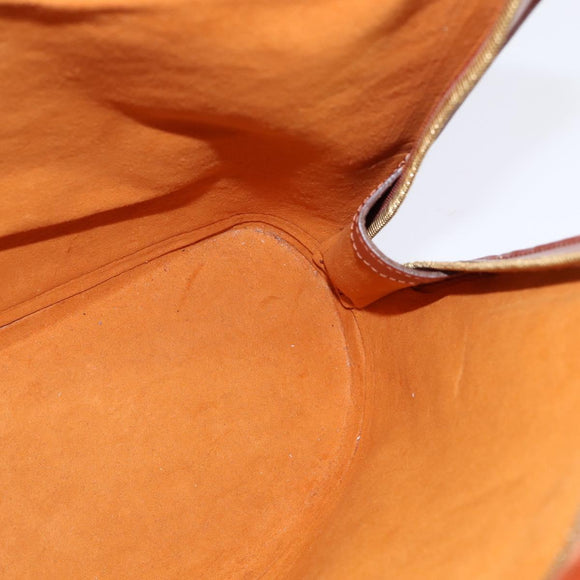 LOUIS VUITTON Epi Coblanc Shoulder Bag Brown M52293 LV Auth 144761