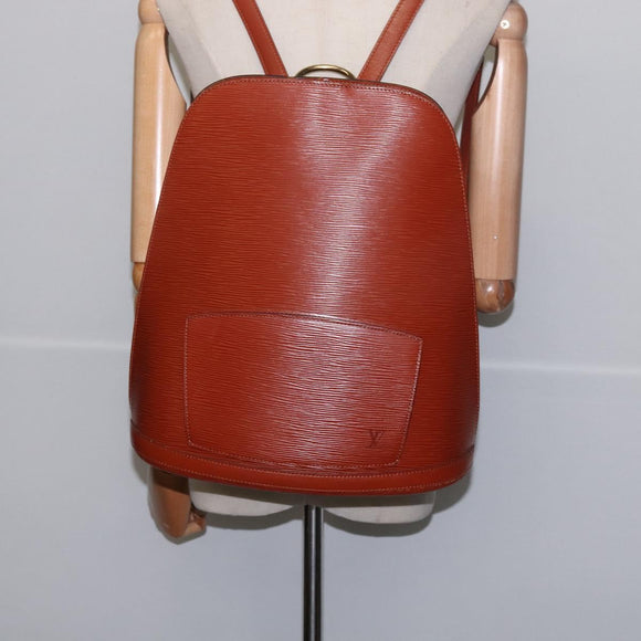 LOUIS VUITTON Epi Coblanc Shoulder Bag Brown M52293 LV Auth 144761