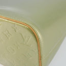 LOUIS VUITTON Monogram Vernis Houston Hand Bag Gris M91053 LV Auth 144763-9