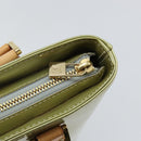 LOUIS VUITTON Monogram Vernis Houston Hand Bag Gris M91053 LV Auth 144763-10