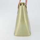 LOUIS VUITTON Monogram Vernis Houston Hand Bag Gris M91053 LV Auth 144763-4