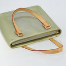 LOUIS VUITTON Monogram Vernis Houston Hand Bag Gris M91053 LV Auth 144763-6