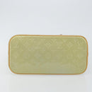LOUIS VUITTON Monogram Vernis Houston Hand Bag Gris M91053 LV Auth 144763-5