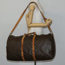 LOUIS VUITTON Monogram Keepall Bandouliere 60 Boston Bag M41412 LV Auth 144769-24