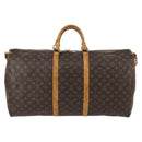 LOUIS VUITTON Monogram Keepall Bandouliere 60 Boston Bag M41412 LV Auth 144769-2