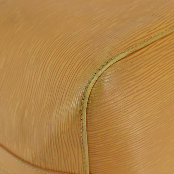 LOUIS VUITTON Epi Petit Noe Shoulder Bag Yellow M44109 LV Auth 144770