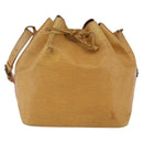 LOUIS VUITTON Epi Petit Noe Shoulder Bag Yellow M44109 LV Auth 144770-13