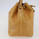 LOUIS VUITTON Epi Petit Noe Shoulder Bag Yellow M44109 LV Auth 144770-3