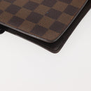 LOUIS VUITTON Damier Ebene Agenda MM Day Planner Cover R20240 LV Auth 144772-10
