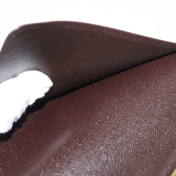 LOUIS VUITTON Damier Ebene Agenda MM Day Planner Cover R20240 LV Auth 144772