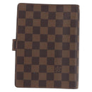LOUIS VUITTON Damier Ebene Agenda MM Day Planner Cover R20240 LV Auth 144772-3