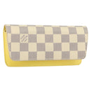 LOUIS VUITTON Damier Azur Etui Lunette Woody Glasses Case GI0388 LV Auth 144773-1