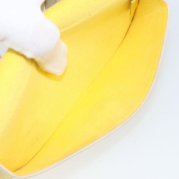 LOUIS VUITTON Damier Azur Etui Lunette Woody Glasses Case GI0388 LV Auth 144773