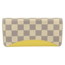 LOUIS VUITTON Damier Azur Etui Lunette Woody Glasses Case GI0388 LV Auth 144773-3