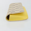 LOUIS VUITTON Damier Azur Etui Lunette Woody Glasses Case GI0388 LV Auth 144773-5