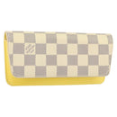LOUIS VUITTON Damier Azur Etui Lunette Woody Glasses Case GI0388 LV Auth 144774-1
