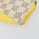 LOUIS VUITTON Damier Azur Etui Lunette Woody Glasses Case GI0388 LV Auth 144774-15