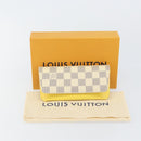 LOUIS VUITTON Damier Azur Etui Lunette Woody Glasses Case GI0388 LV Auth 144774-12