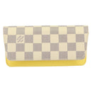 LOUIS VUITTON Damier Azur Etui Lunette Woody Glasses Case GI0388 LV Auth 144774-13