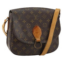 LOUIS VUITTON Monogram Saint Cloud GM Shoulder Bag M51242 LV Auth 144775-1