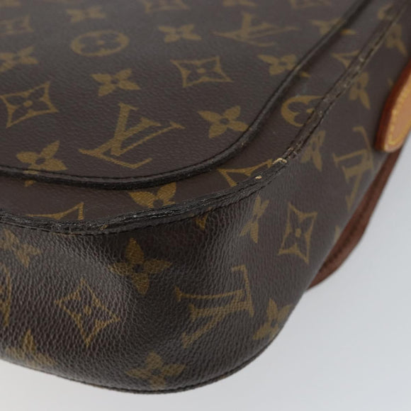 LOUIS VUITTON Monogram Saint Cloud GM Shoulder Bag M51242 LV Auth 144775