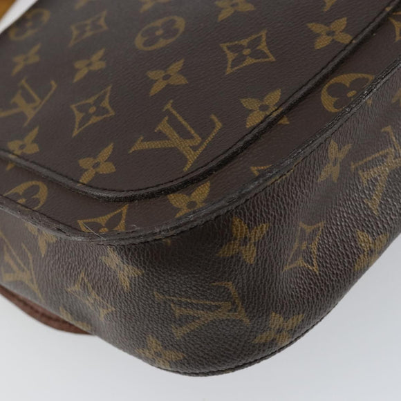 LOUIS VUITTON Monogram Saint Cloud GM Shoulder Bag M51242 LV Auth 144775