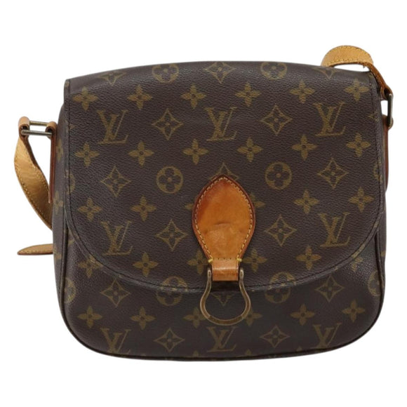 LOUIS VUITTON Monogram Saint Cloud GM Shoulder Bag M51242 LV Auth 144775