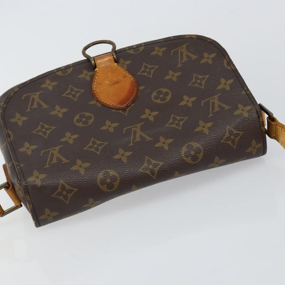 LOUIS VUITTON Monogram Saint Cloud GM Shoulder Bag M51242 LV Auth 144775