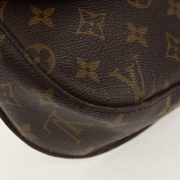 LOUIS VUITTON Monogram Saint Cloud GM Shoulder Bag M51242 LV Auth 144776