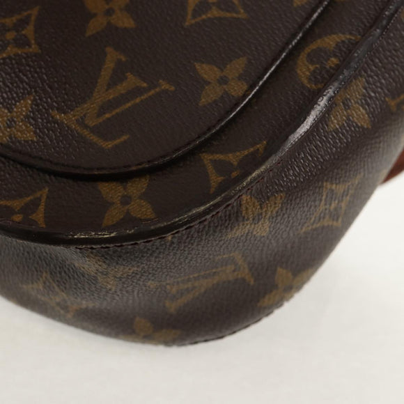 LOUIS VUITTON Monogram Saint Cloud GM Shoulder Bag M51242 LV Auth 144776